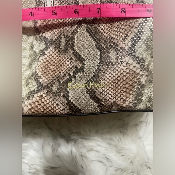 Snake bag and pouch snake crossbody tote bag and golden zipper pouch - Picture 10 of 16